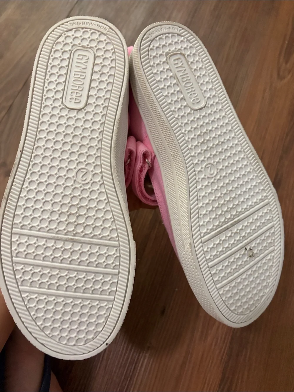 GYMBOREE Pink Bunny Mary Jane Sneakers for Kids,Sz.2!NEW @ ADORABLE